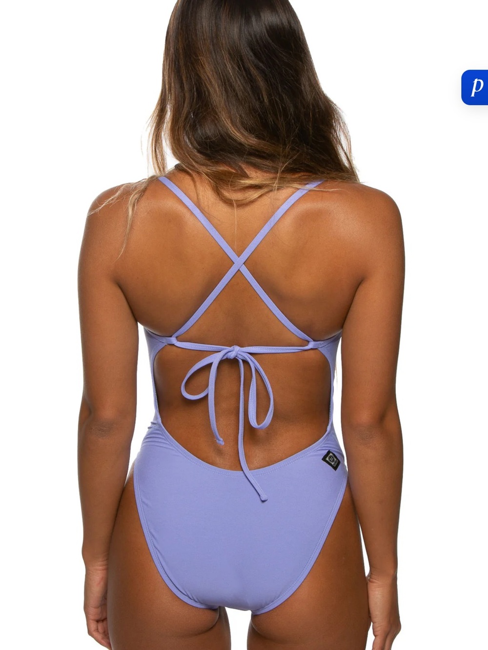 Jolyn Jackson One Piece Tie Back Swimsuit